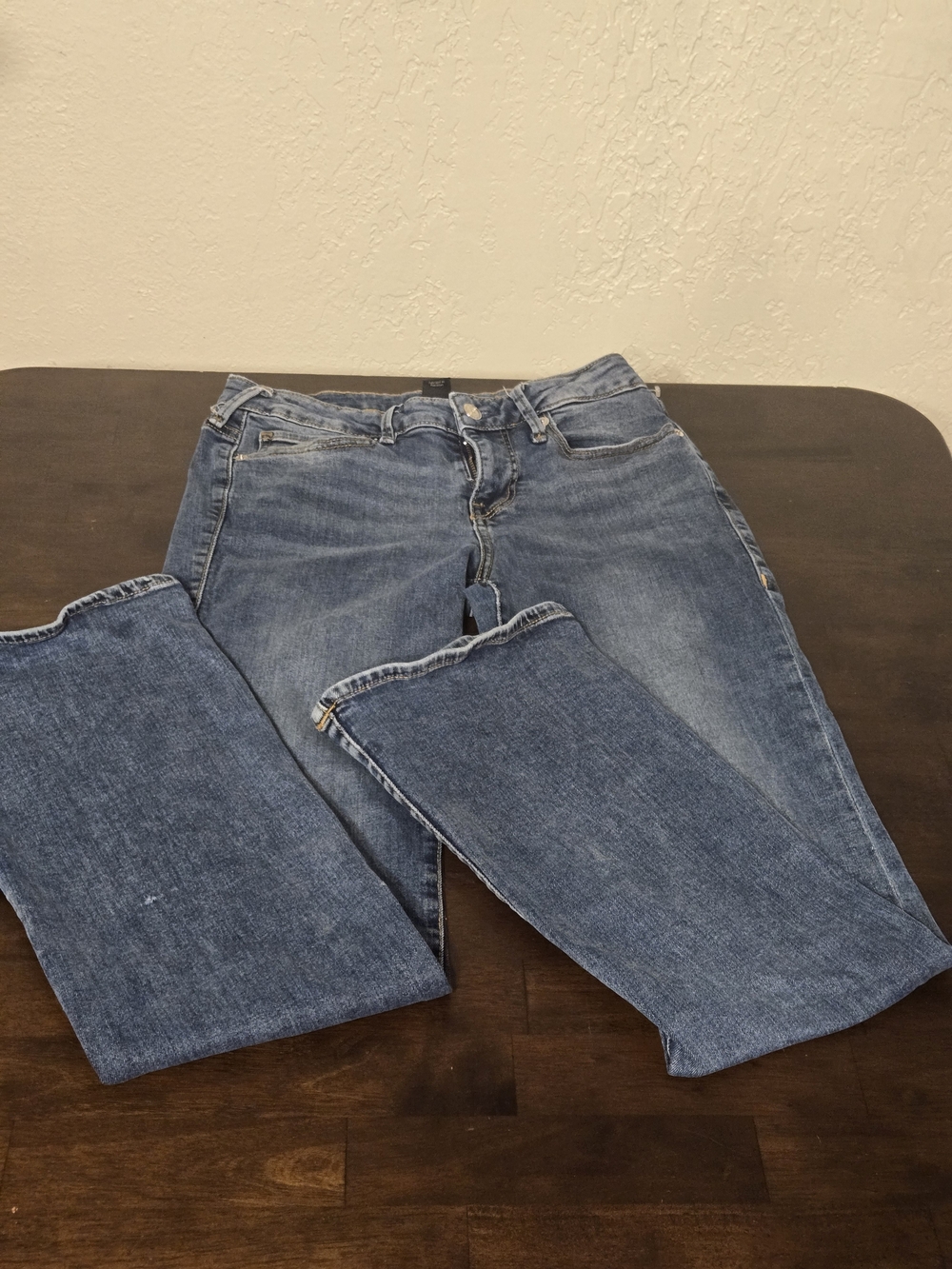 True Religion Mid-Blue Straight Leg Jeans